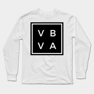 VBVA Virginia Beach Virginia Design by CoVA Tennis Long Sleeve T-Shirt